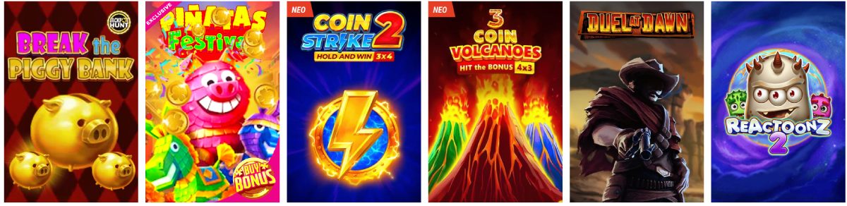 Παιχνίδια στο Tikitaka Casino